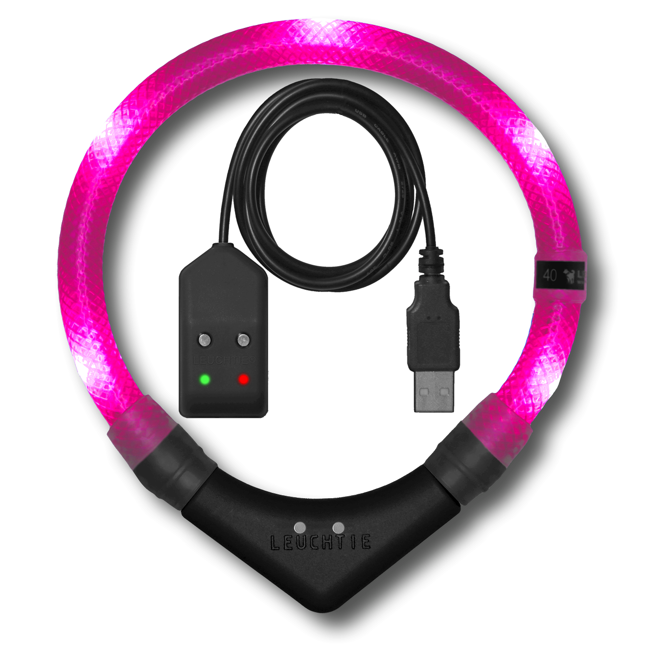 Leuchtie Easy Charge - Motion Sensor LED Dog Collar