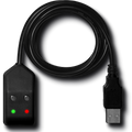 LEUCHTIE Easy Charge charging station with USB cable and indicator lights