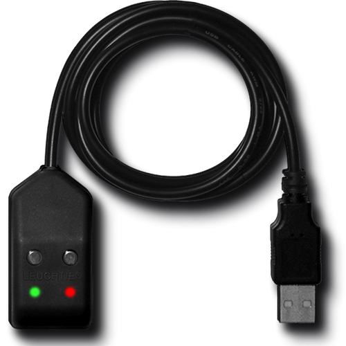 LEUCHTIE Easy Charge charging station with USB cable and indicator lights